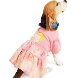NWT Youly Jet Setting Dog Tulle dress L